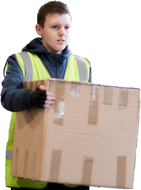 Menzies Distribution - Package Delivery (700x617), Png Download
