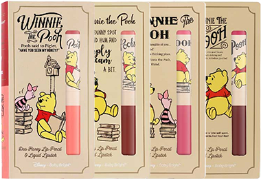 [baby Bright X Winnie Pooh] Duo Honey Lip Pencil & - Baby Bright X Winnie The Pooh (440x280), Png Download