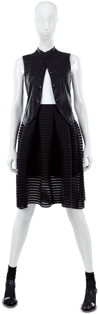 Manequim Vestido Png - A-line (500x500), Png Download