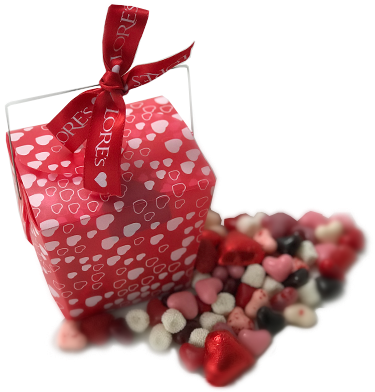 Valentine's Gourmet Candy - Candy (576x428), Png Download