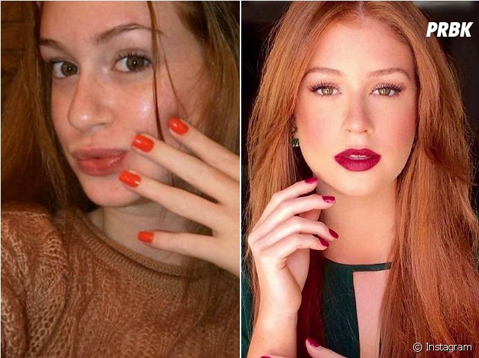 E A Marina Ruy Barbosa Sem Maquiagem, Gente Rejuvenesce - Marina Ruy Barbosa Sem Maquiagem (950x516), Png Download