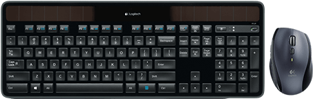 Keyboards And Mice - Logitech 920-005002 Keyboard And Mouse (453x393), Png Download