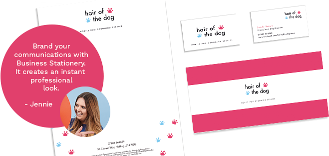 /umbraco Media/6239/business Stationery - Business (783x311), Png Download