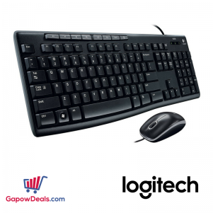 Logitech Mk200 Media Wired Keyboard And Mouse Combo - Logitech K200 Keyboard Price (300x400), Png Download