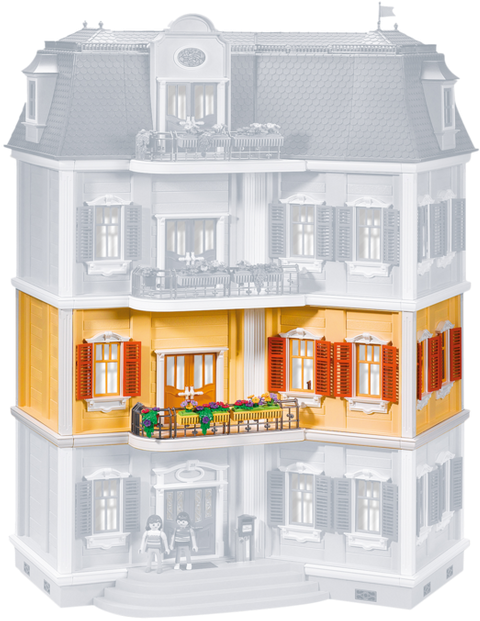 playmobil victorian mansion extension