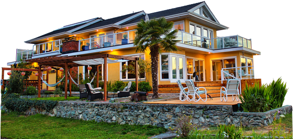 Birds Of A Feather B And B (576x279), Png Download