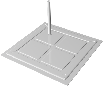 Base Pop P Manequim 1 Pino - Chimney (422x368), Png Download