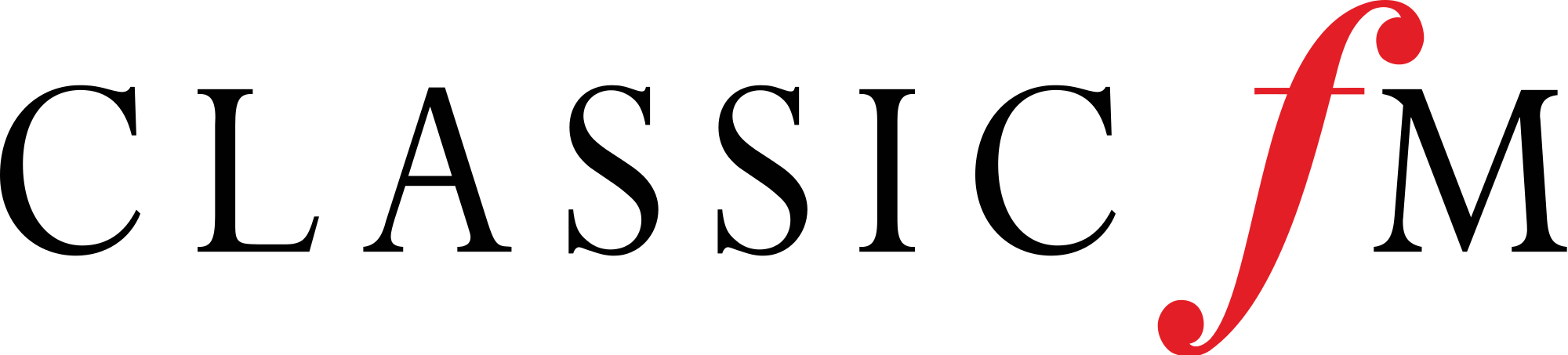 Open - Classic Fm Logo (2000x453), Png Download