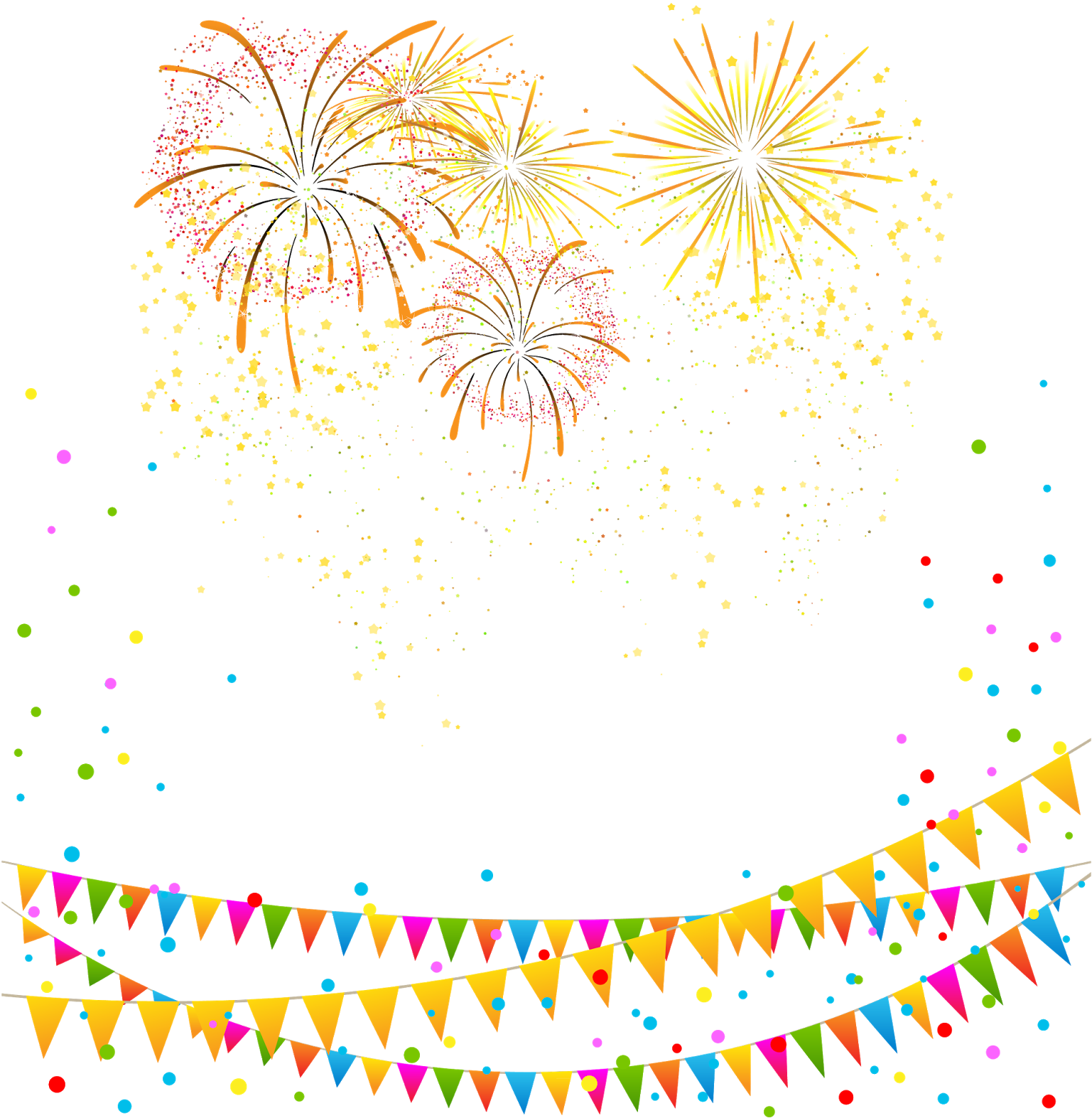 Images For Vector Flags And Crackers - Crackers Png Vector (1600x1600), Png Download