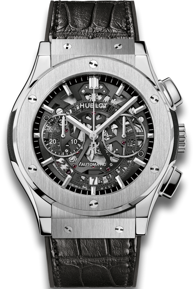 Classic Fusion Aerofusion Titanium - Hublot Classic Fusion Aerofusion Chronograph (1000x1000), Png Download
