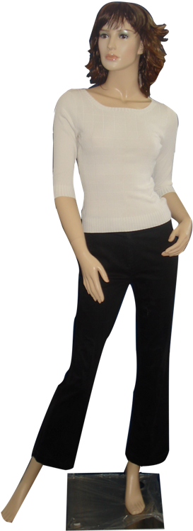Manequim Imagem Animada - Mannequins With Clothes Png (308x778), Png Download