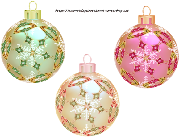 Boules De Noel - Christmas Ornament (600x480), Png Download