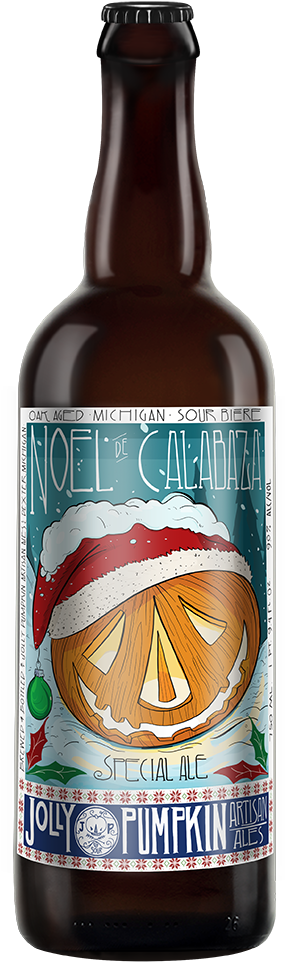 Noel De Calabaza - Beer (356x1000), Png Download