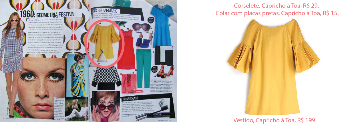 2 Revista Manequim Novembro Brecho - Magazine (1245x433), Png Download