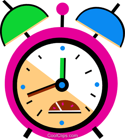 Despertador Colorido - Despertador Colorido Png (430x480), Png Download