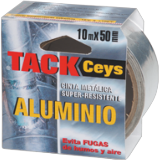 Cinta Adhesiva De Aluminio Tackceys Aluminio De Ceys - Cinta Adhesiva Tubo Escape (550x715), Png Download