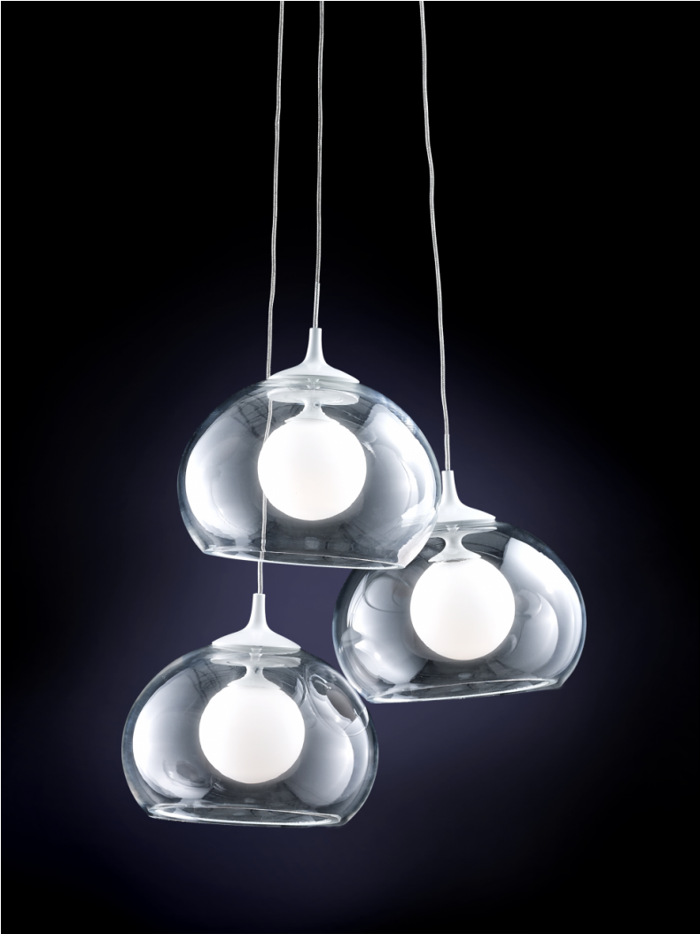 Mizuko Lámparas De Techo Transparente Cromado Vidrio - Still Life Photography (877x1300), Png Download