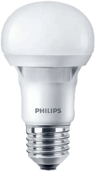 Lámpara Led Philips 9w - Free 3d Bulb Led (640x640), Png Download