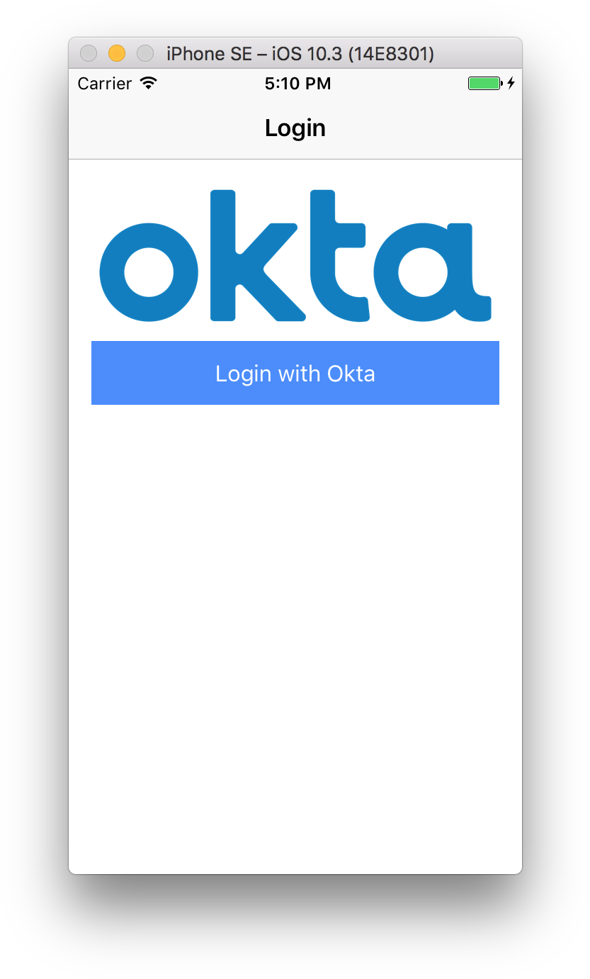 Emulator Login - Okta (864x1404), Png Download