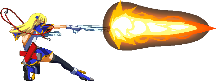 Bbcf Noel 6d - Bbcf Noel Vermilion Dustloop Wiki Dustloop (715x286), Png Download