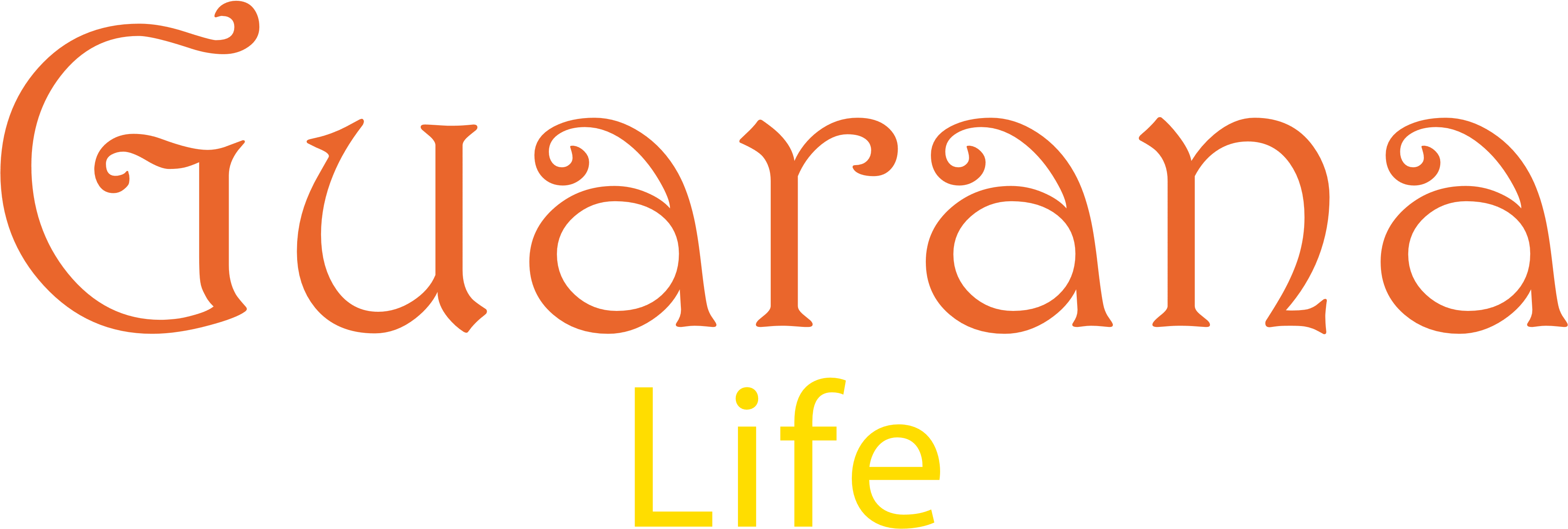 Guarana Life - Logo (3788x1303), Png Download