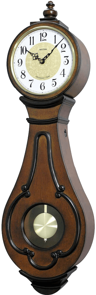 Banjo Clock Png Hd - Pendulum Banjo Wall Clock (704x1044), Png Download