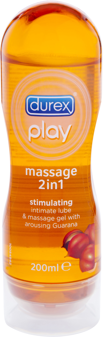 Durex Play Massage 2 In 1 Stimulating - Durex Play Massage 2in1 Stimulating (1500x1500), Png Download