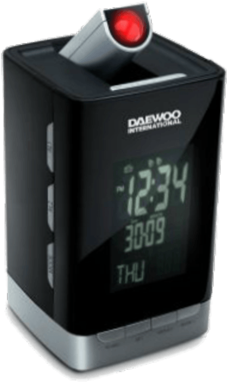 Dcp29 Radio Despertador Digital Daewoo Proyeccion L - Roadstar Clr-2496p Radio Alarm Clock (952x900), Png Download