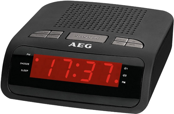 Sleep Timer Controlo De Volume E Frequência, 2 Alarmes - Radio Réveil (600x600), Png Download