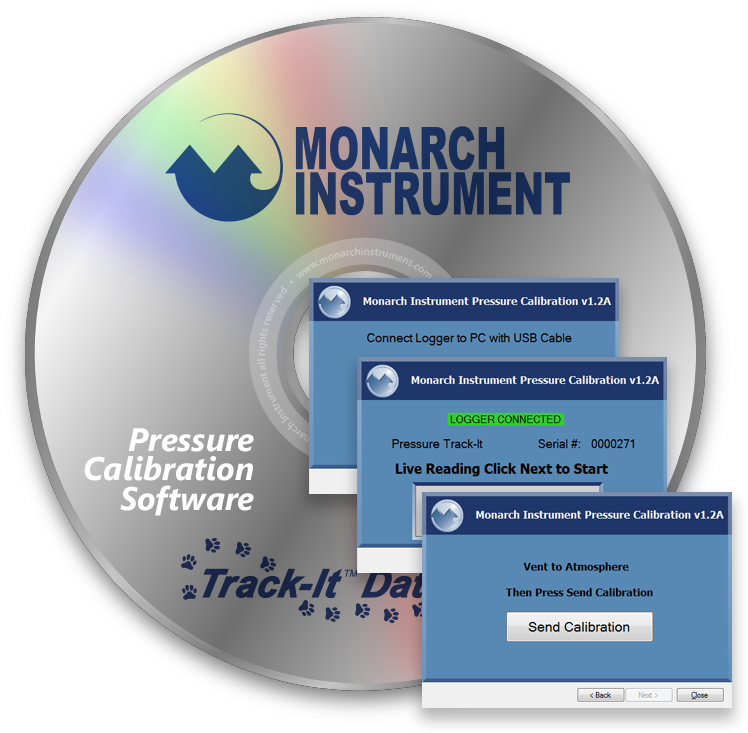 Track-it™ Pressure Calibration Software - Cd (821x755), Png Download