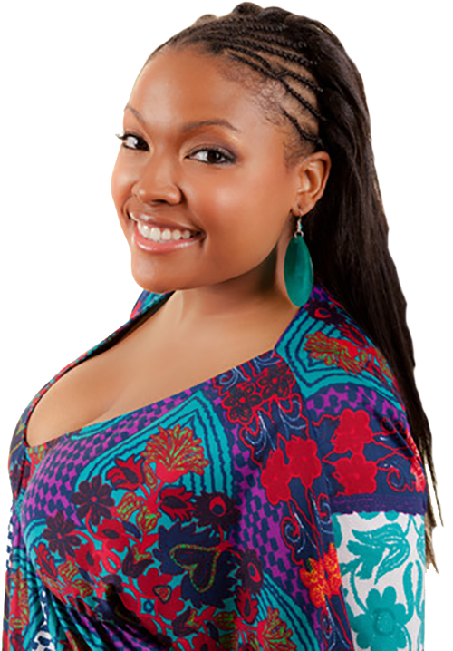 Beautiful African American Woman - Stock Photography (569x852), Png Download