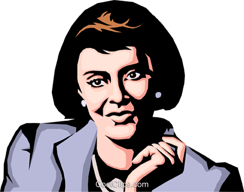 Afro-american Woman Royalty Free Vector Clip Art Illustration - Bad Debt (480x378), Png Download