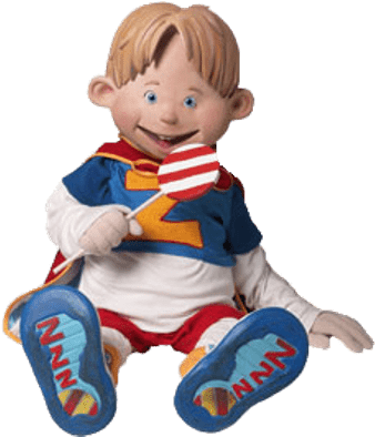 Ziggy Sitting - Lazy Town Look Alikes (400x400), Png Download