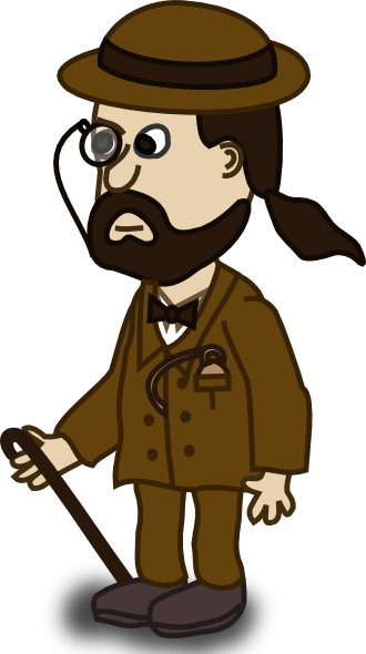 Svg Royalty Free Comic Characters - Comic Characters Clipart (330x590), Png Download