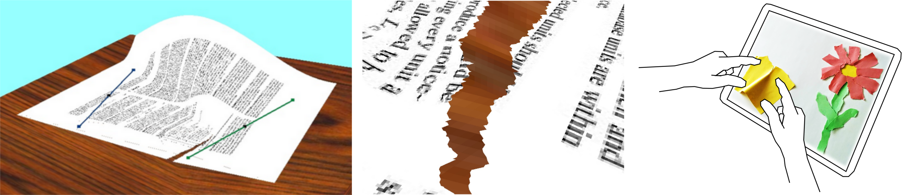 Paper Tearing - Musical Keyboard (2903x627), Png Download