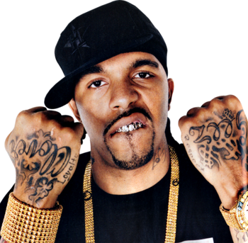 Lilflipgoldice - Lil Flip Net Worth (350x343), Png Download