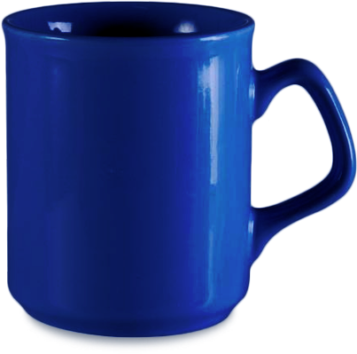Neil Brothers Sublimation Mug - Blue Mug Png (520x519), Png Download