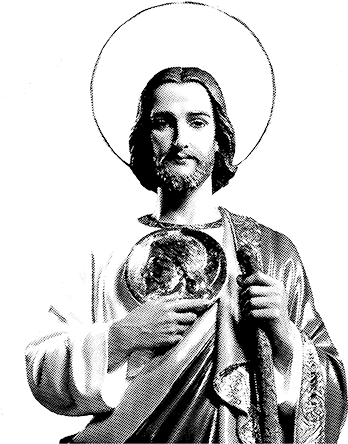 San Judas Tadeo - St Jude Thaddeus Shirts (400x450), Png Download