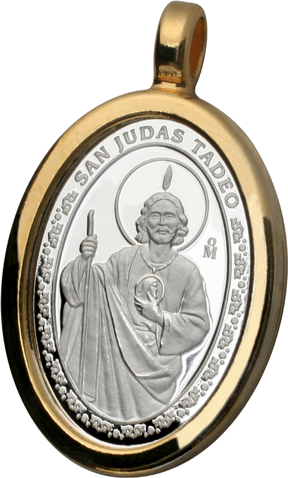 Medalla De San Judas Tadeo (1000x1000), Png Download