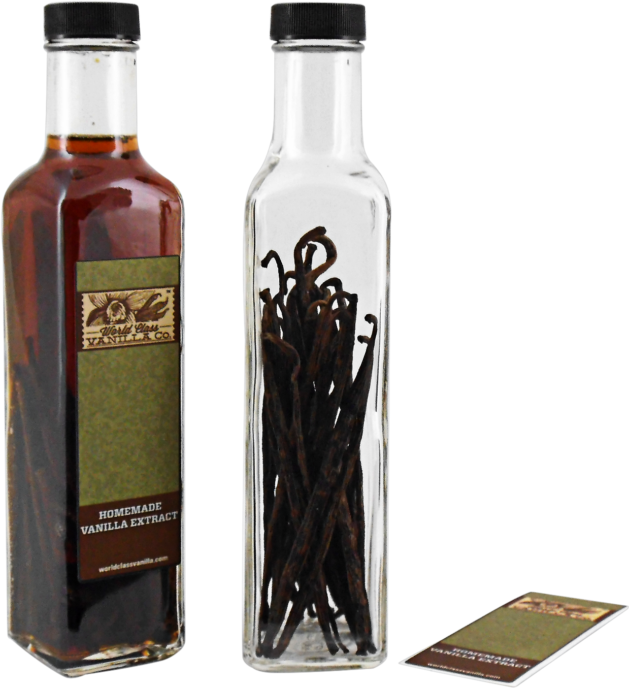 Homemade Vanilla Extract Starter Kits - Bottle Of Vanilla Transparent (2304x1728), Png Download