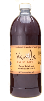 Tahitian Vanilla Extract - Two-liter Bottle (400x400), Png Download