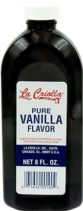Pure Vanilla Flavor, 8oz, Set Of 12 Plastic Jars - Glass Bottle (500x500), Png Download