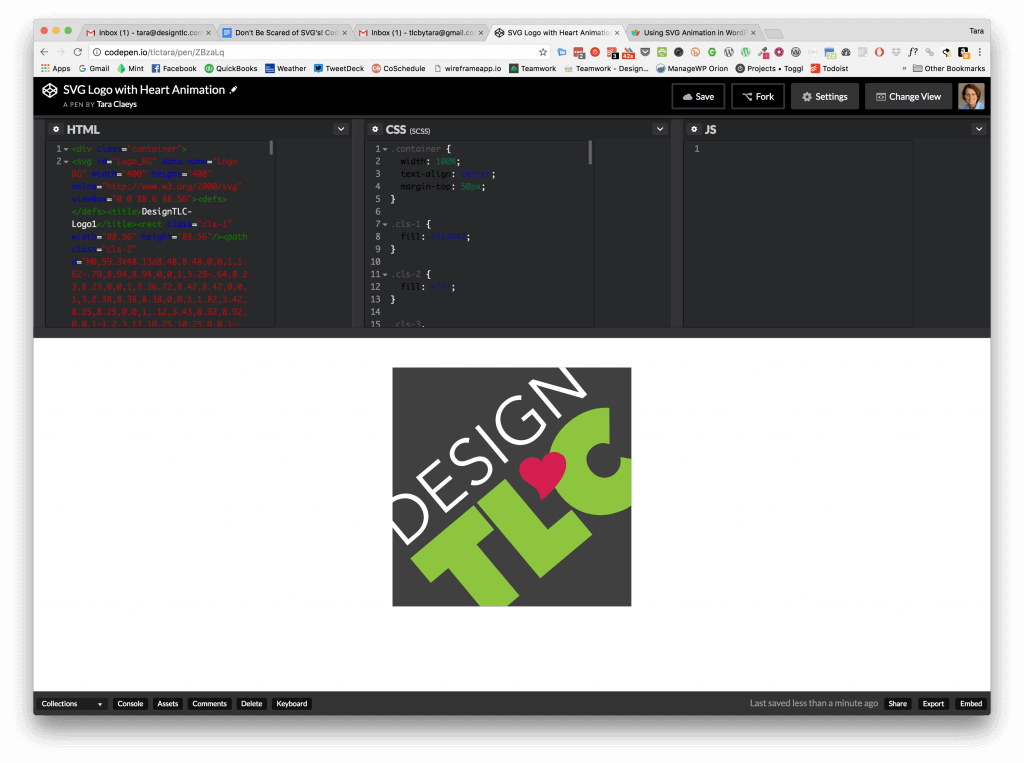 I Pasted The Code For The - Codepen (1024x763), Png Download