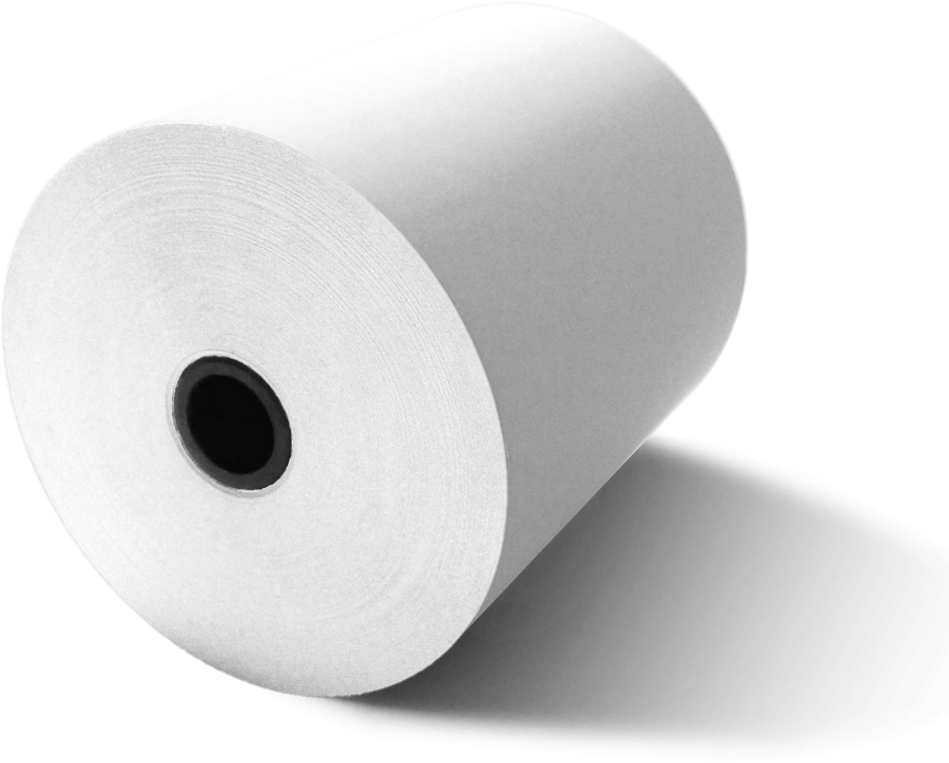 80mm X 80mm Thermal Paper Rolls - Bill Paper Roll (1000x1000), Png Download