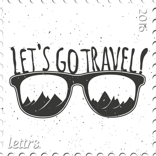View Travel Collection - Let's Go Travel Quotes (500x500), Png Download