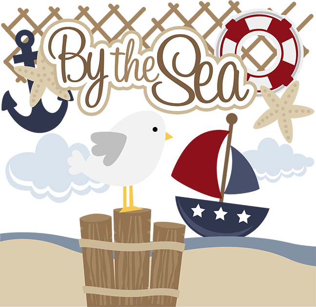 By The Sea Svg Files For Scrapbooking Paper Crafting - Svg Png Seas The Day (648x631), Png Download