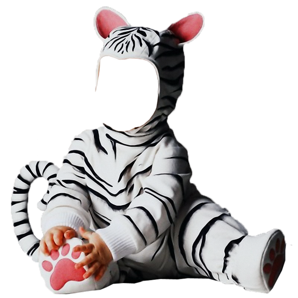 Máscaras Digitais De Fantasias De Animais Para Montagens - Singapore Zoo (600x600), Png Download