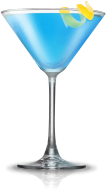 Angelo Azzurro - Angelo Azzurro Cocktail Png (300x540), Png Download