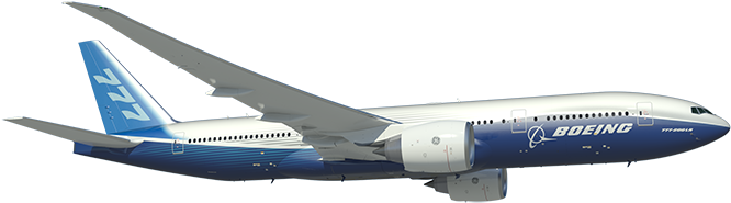 Boeing - - Airplane (914x528), Png Download