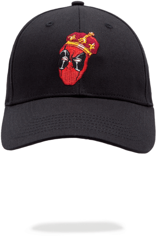 Sprayground Deadpool King Hat Cap (adjustable) (802x1024), Png Download